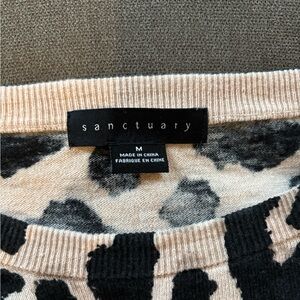 Sanctuary Animal Print Sweater